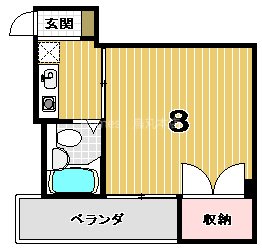 アーバン出町の間取り写真