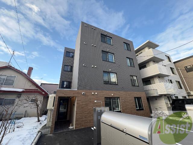 建物外観　札幌市白石区本郷通９「Ｇｒａｎｓｑｕａｒｅ」