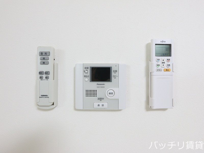セキュリティ　別室写真の為、現状を優先いたします。