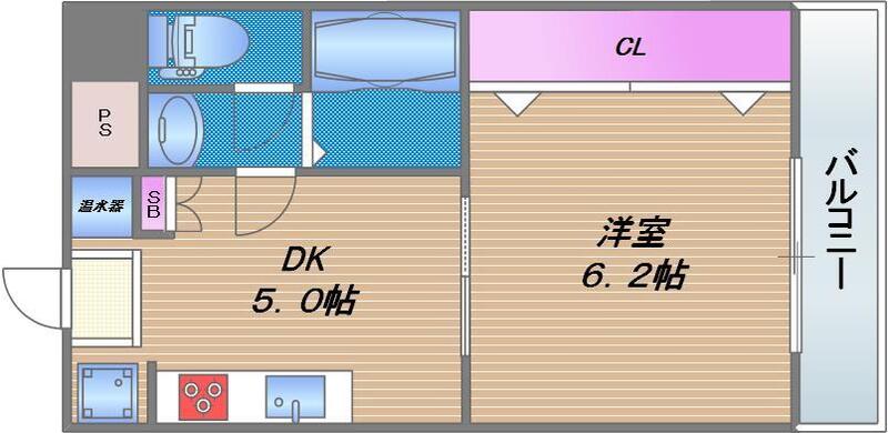 新深江池田マンションの間取り写真