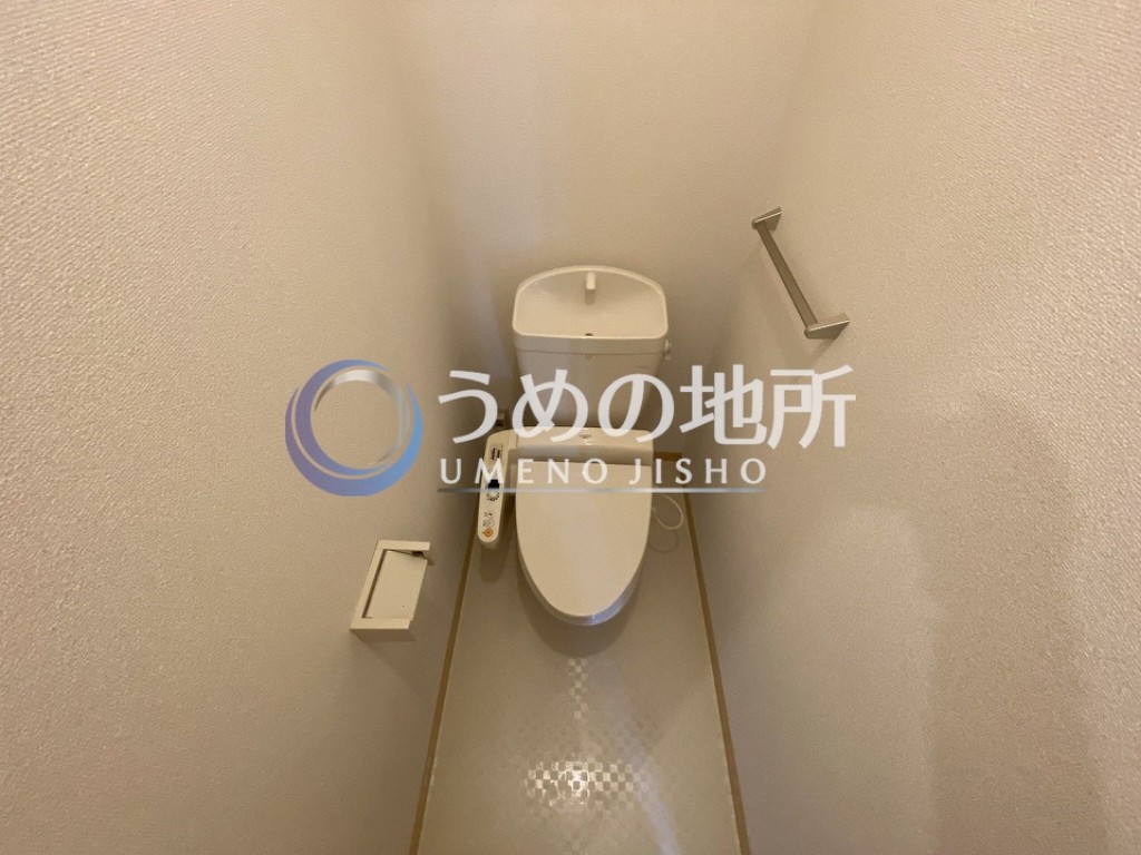西鉄天神大牟田線 宮の陣駅 徒歩28分 2階建 築22年のトイレ写真