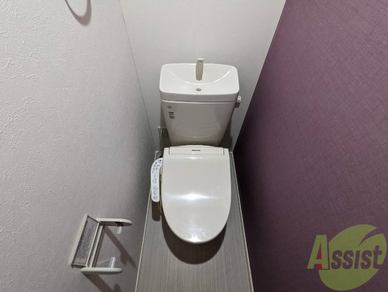 トイレ　トイレはシンプルかつオーソドックスで使いやすそうです。