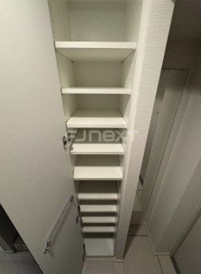 収納　十分な収納スペースがあります