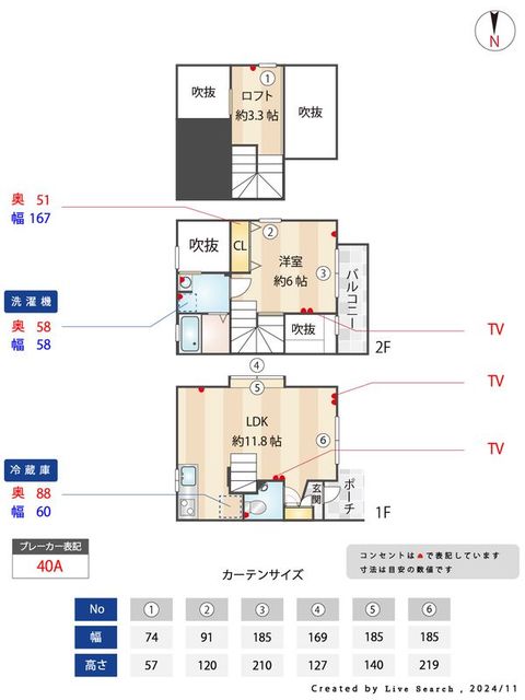 京王線 百草園駅 徒歩9分 2階建 築15年の間取り写真