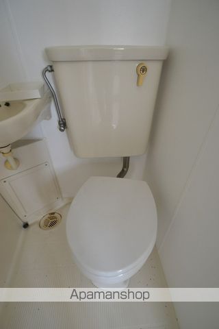 広島電鉄本線 福島町駅 徒歩10分 4階建 築38年のトイレ写真