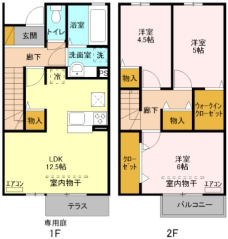 オーキッドの間取り写真