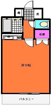 中良ビルの間取り写真