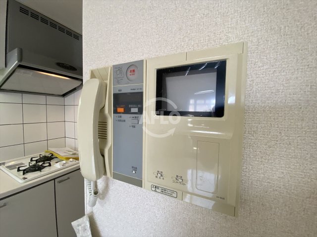 セキュリティ　アーバンフラッツ上町　TVモニター付きインターホン
