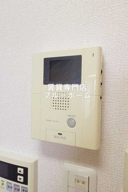 セキュリティ　モニター付きインターホン！