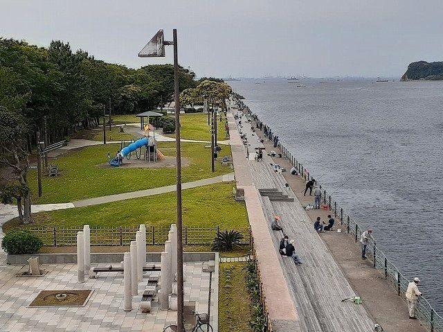 公園　海辺つり公園（公園）まで350m