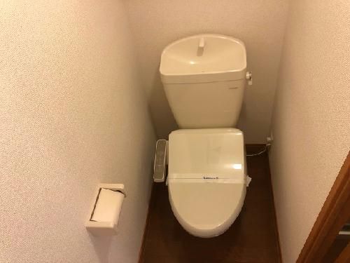 レオパレス星越のトイレ写真