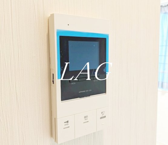 セキュリティ　モニター付きインターホンです。