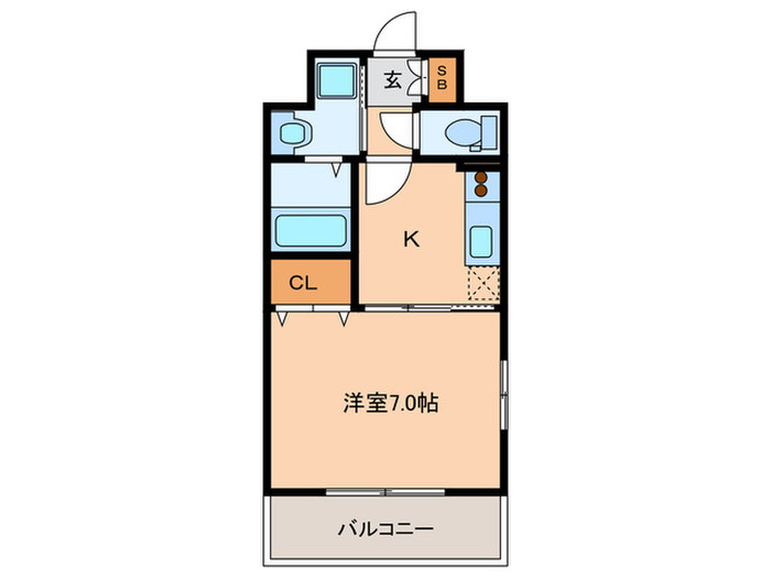 ニコル梅田の間取り写真
