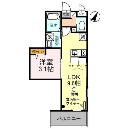 グレイスグリーンヒルズの間取り写真