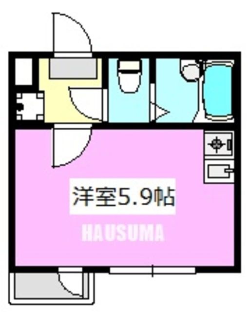 HESTIA扇大橋の間取り写真