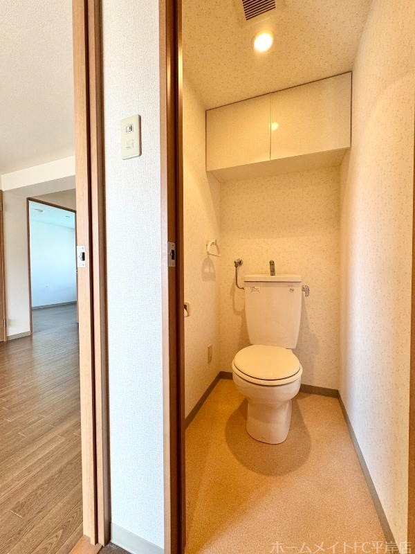 トイレ　清潔感のあるトイレです♪