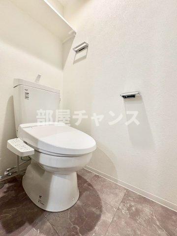 地下鉄鶴舞線 丸の内駅 徒歩7分 13階建 築1年のトイレ写真