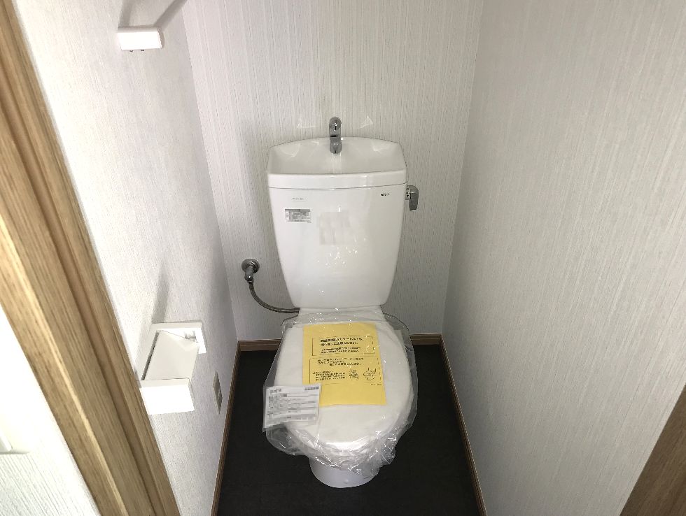 南海高師浜線 伽羅橋駅 徒歩6分 3階建 築41年のトイレ写真