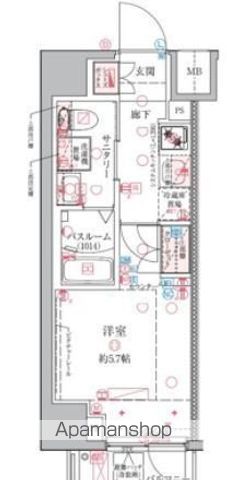 クレヴィスタ横浜関内の間取り写真