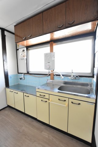 米田文化2棟のキッチン写真