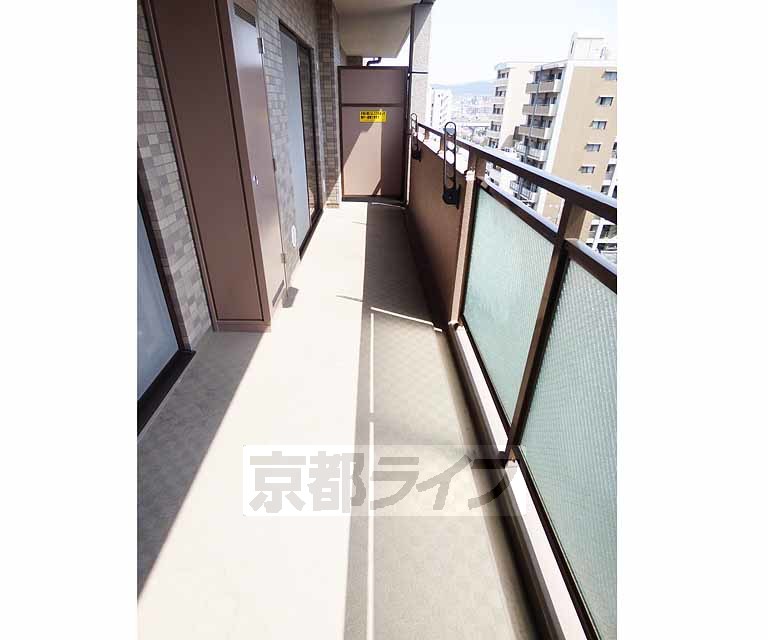 バルコニー　広いです。