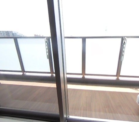 バルコニー　写真は同タイプ住居です。