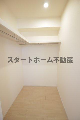 収納　大きなスペースがあり、収納には困りません