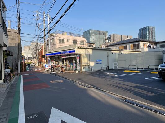 コンビニ　ローソン品川大崎三丁目店（コンビニ）まで225m