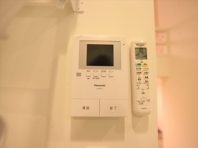 セキュリティ　ＴＶモニター付インターホン