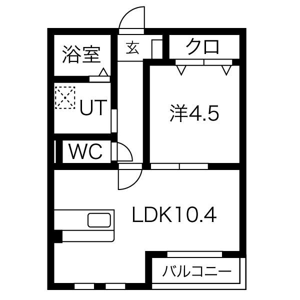 DELA松原の間取り写真
