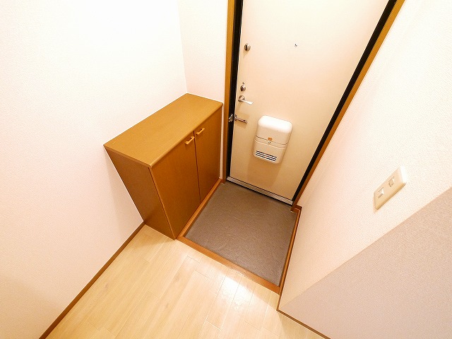 アネシスD棟の玄関写真