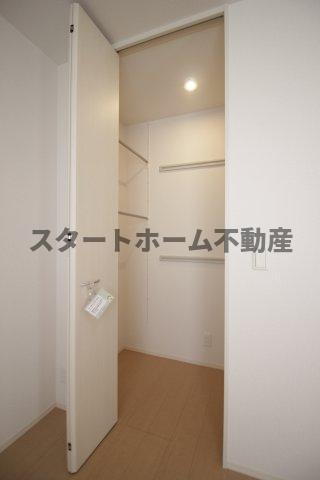 収納　収納のためのスペースです