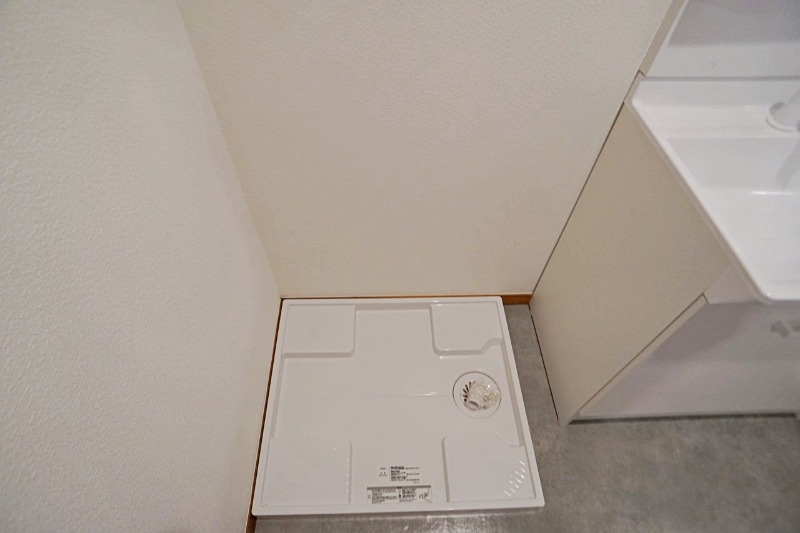 洗面設備　室内洗濯機置場