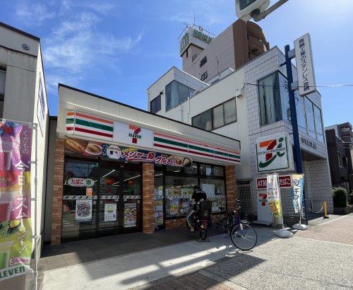 コンビニ　セブンイレブン 大阪新深江駅南店（コンビニ）まで175m