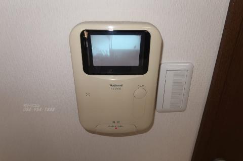 セキュリティ　カメラ付インターホン（イメージ）