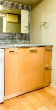 洗面設備　※別部屋の参考写真です。