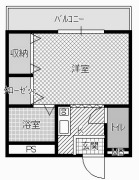 クレール住道の間取り写真