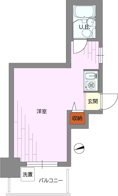 新宿御苑ダイカンプラザの間取り写真