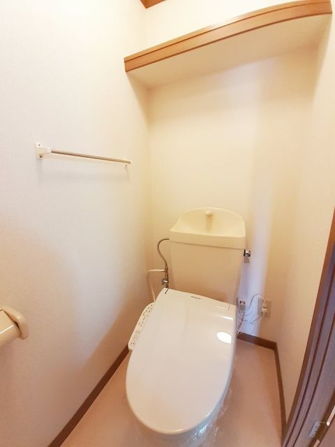ＪＲ上越線 群馬総社駅 徒歩36分 2階建 築24年のトイレ写真