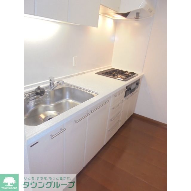 プラザタワー勝どきのキッチン写真