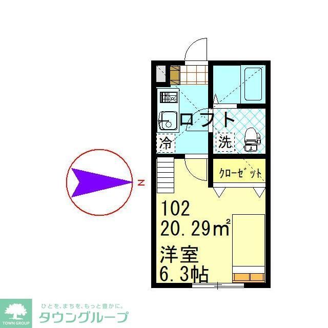 CasaMoma多摩美の間取り写真