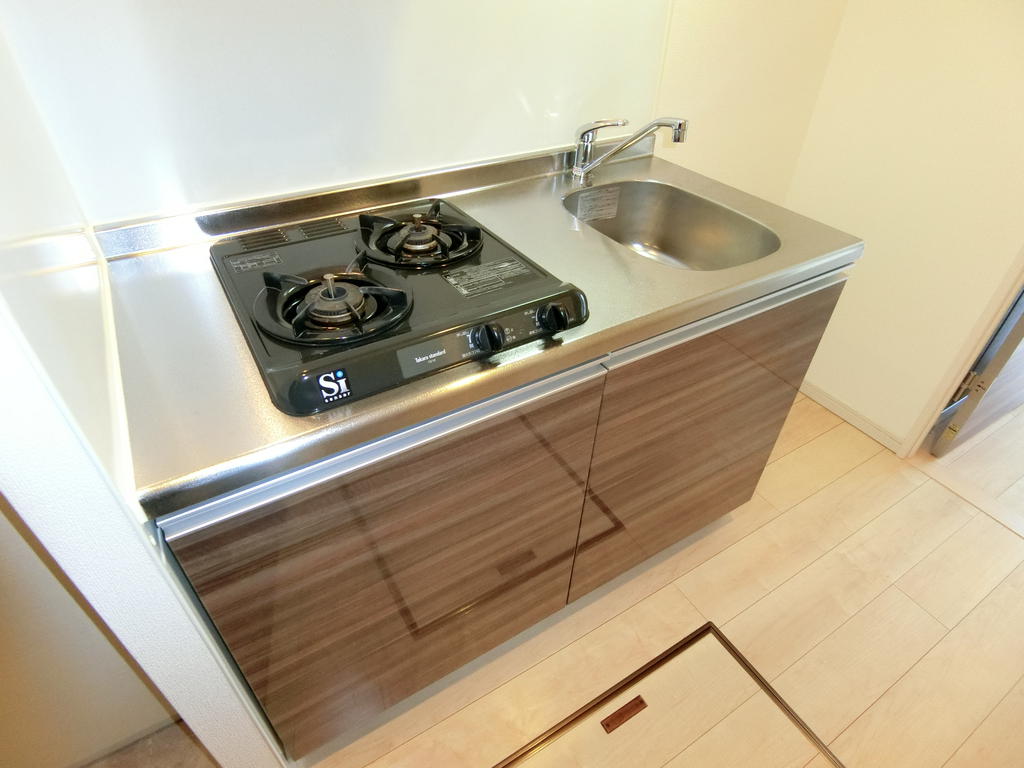 キッチン　２口ガスキッチン