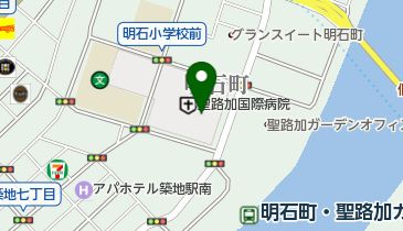 コンビニ　セブンイレブン KOYO聖路加国際病院店（コンビニ）まで73m