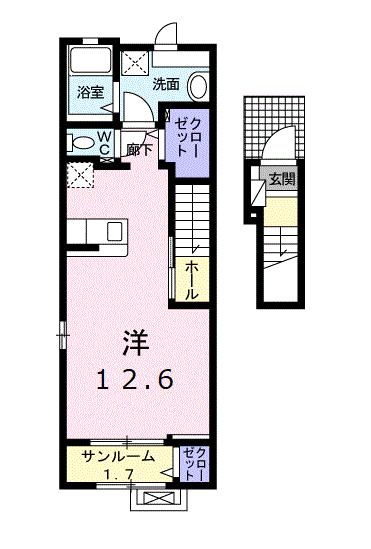 K’sガーデンの間取り写真