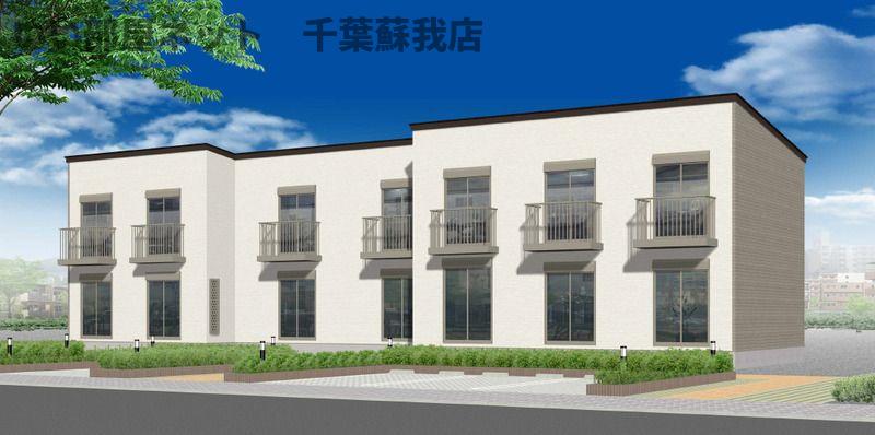 建物外観　先行申込受付中！完成が楽しみですね！