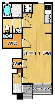 カーサ　アルスールの間取り