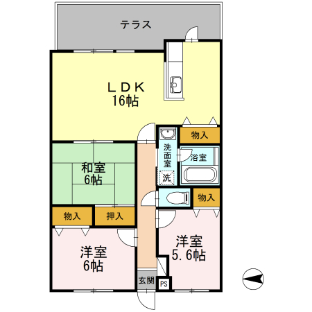 ラフィネ　マノワールの間取り