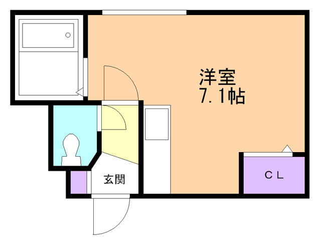 シャトーギャルソンの間取り