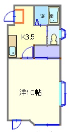 ホワイトキャッスル宮城野IIIの間取り