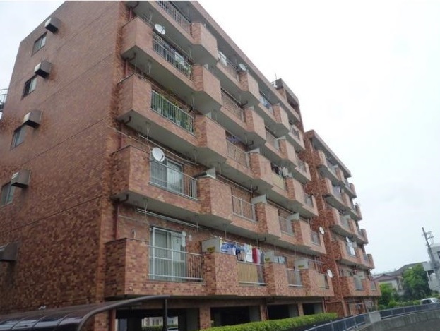 建物外観　南向きの分譲マンション